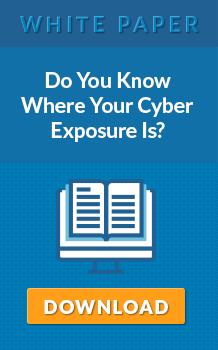 White Paper: Do You Know Where Your Cyber Exposure Is? Download Now.